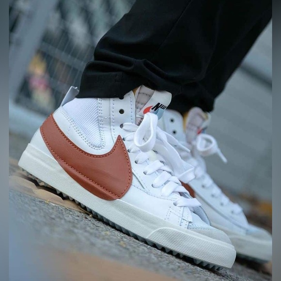 Nike Blazer Mid 77 Jumbo Dark Russet Orange Sneaker DD3111-101 Men’s Shoe Size 9 - Picture 13 of 13